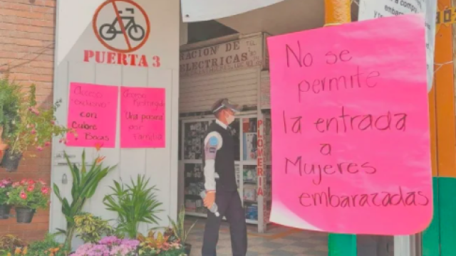 Limitan acceso en los mercados de Toluca