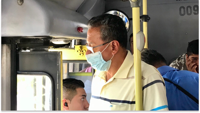 Instala Álvaro Obregón controles sanitarios en el transporte