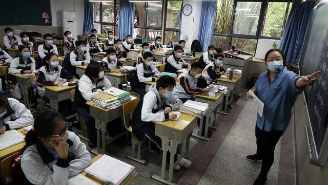 Así son las estrictas medidas que impuso China para el regreso a clases