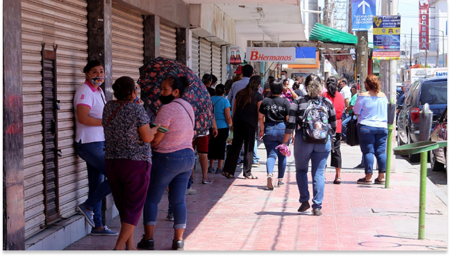 Sancionarán con trabajo comunitario a quien no use cubrebocas en Durango