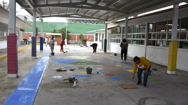 Aguascalientes alista escuelas para el regreso a clases presenciales